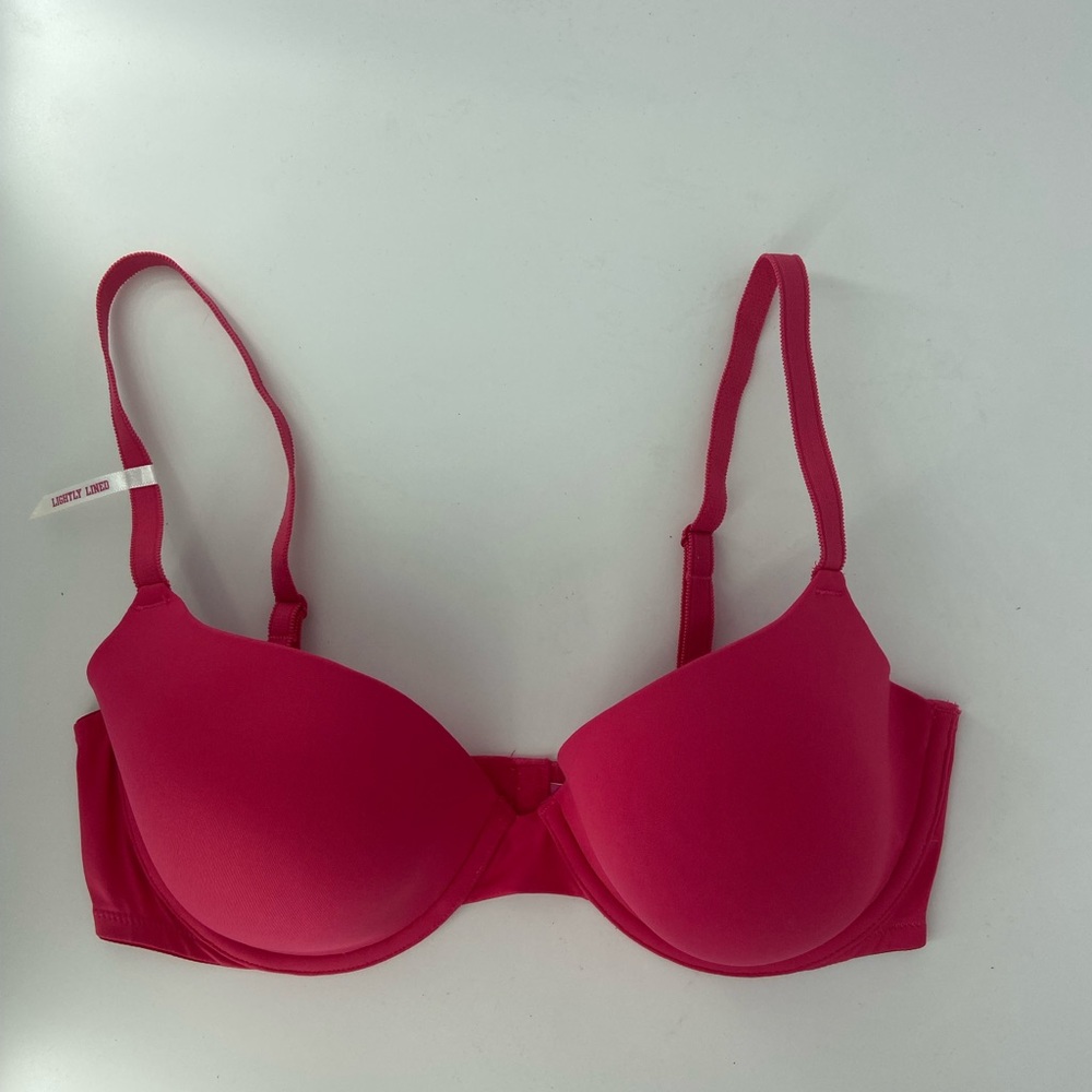 Hot Pink VS Demi Bra 36 D